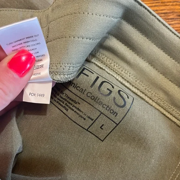 Figs heathered olive Zamora L - Picture 2 of 2